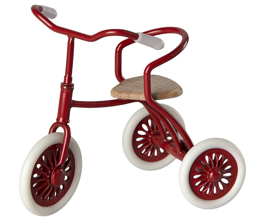 Maileg Abri à Tricycle, Mouse - Red image 0