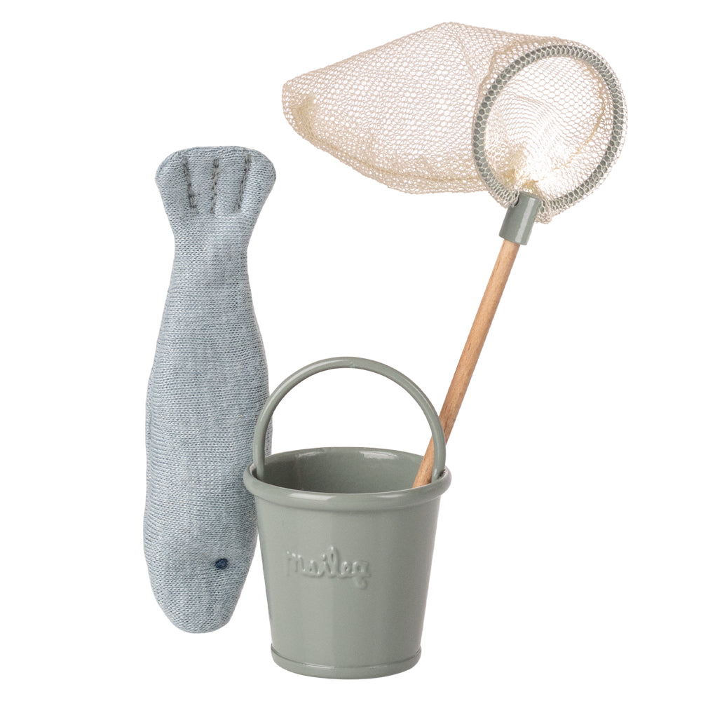 Maileg Fishing set, Mouse image 0