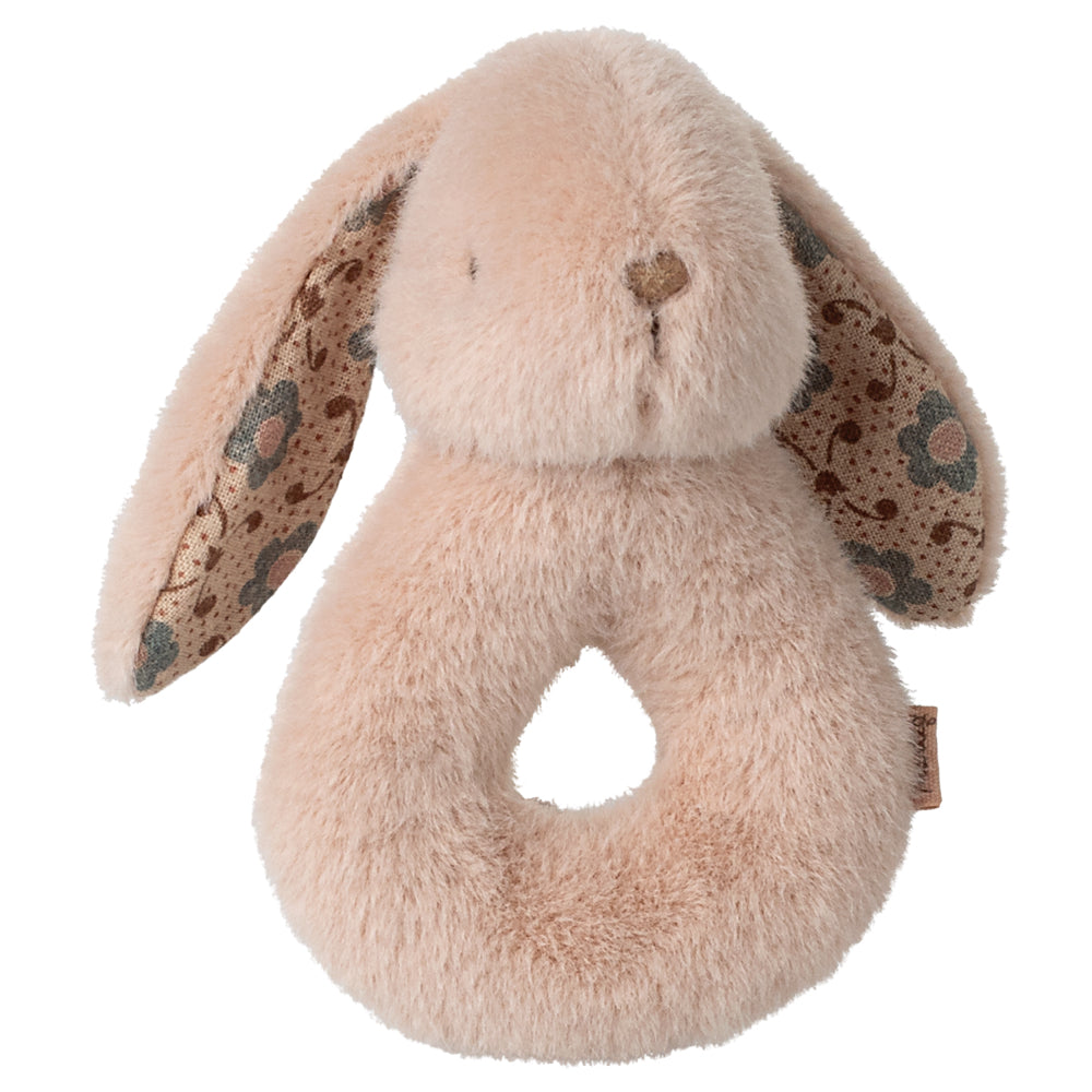 Maileg Bunny Rattle Set - Powder image 2