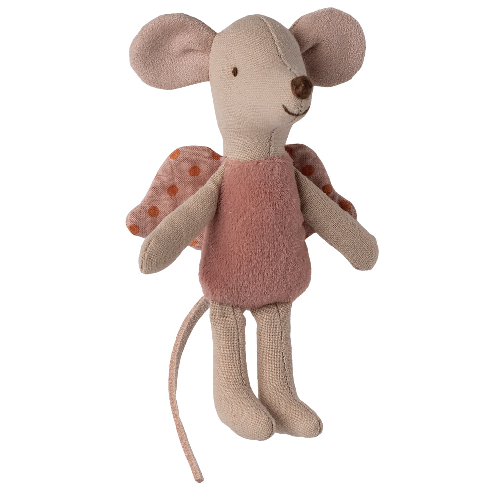 Maileg Fairy Mouse, Little - Rose image 0