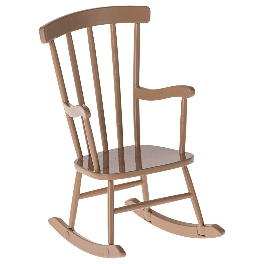 Maileg Rocking Chair, Mouse - Dark Powder image 0