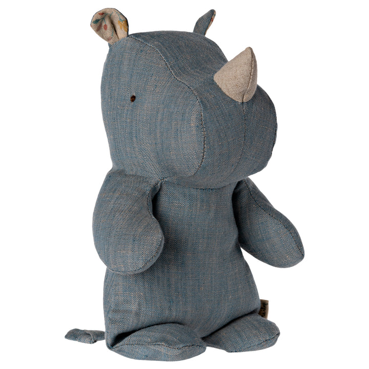 Maileg Small Rhino - Blue/Sand image 0
