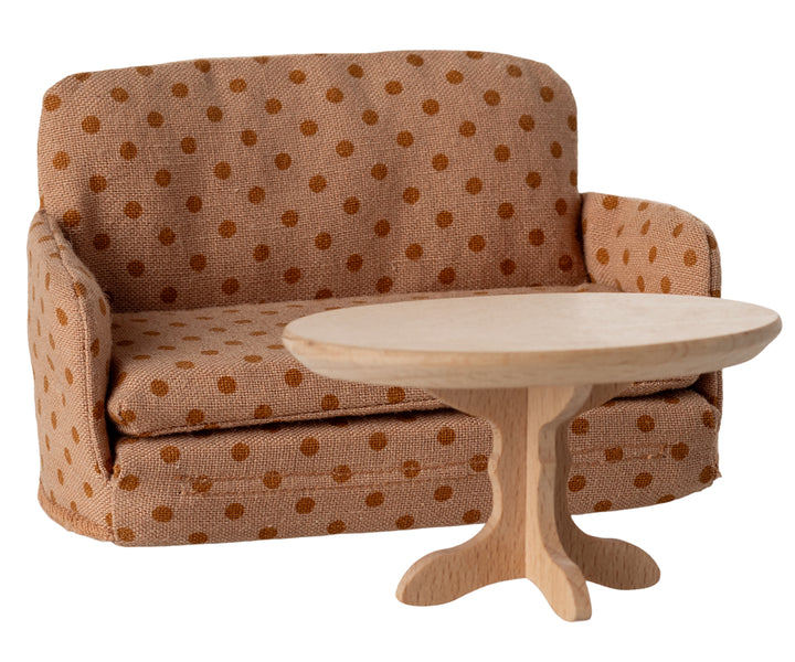 Maileg Sofa Bed, Mouse - Dots image 1