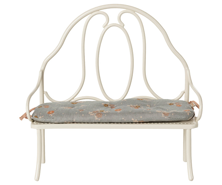 Maileg Vintage Bench, Miniature - Off White image 0
