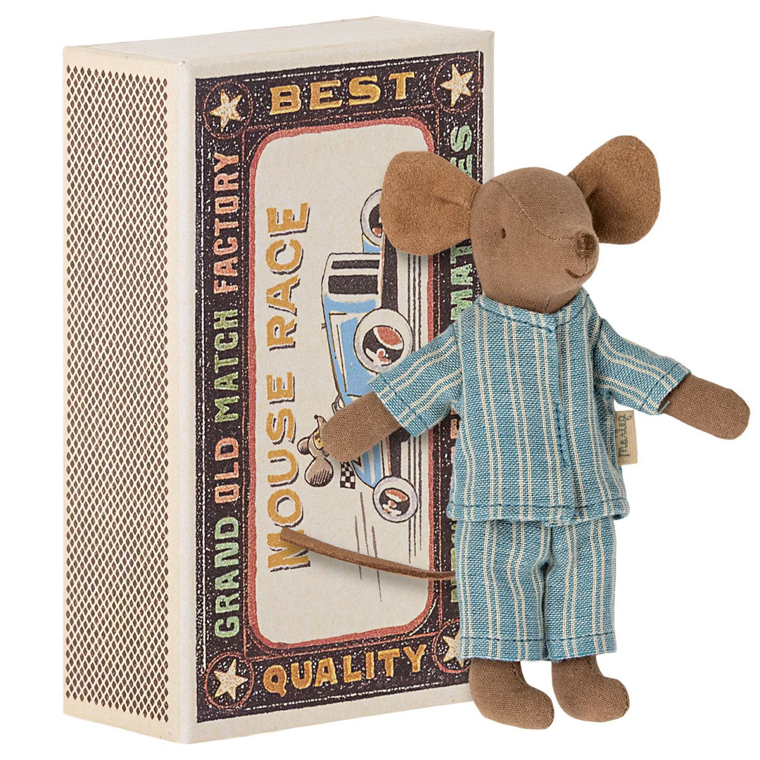 Maileg Big Brother Mouse in Matchbox image 0
