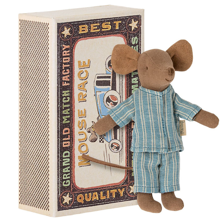 Maileg Big Brother Mouse in Matchbox image 0