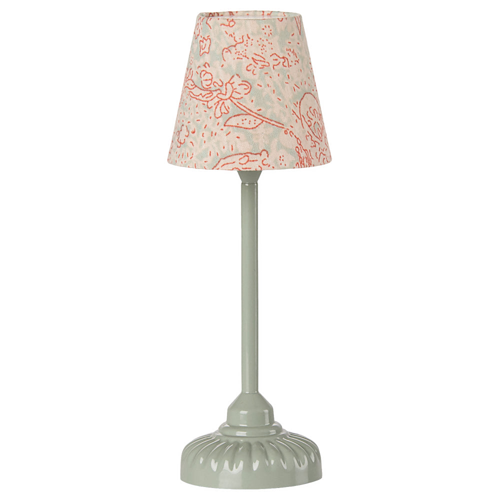 Maileg Vintage floor lamp, Mouse - Mint image 0