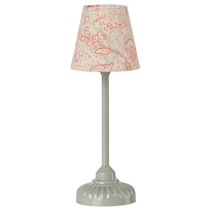 Maileg Vintage floor lamp, Mouse - Mint image 0