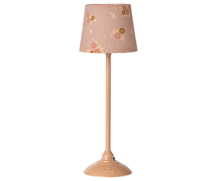 Maileg Floor lamp, Miniature - Dark powder