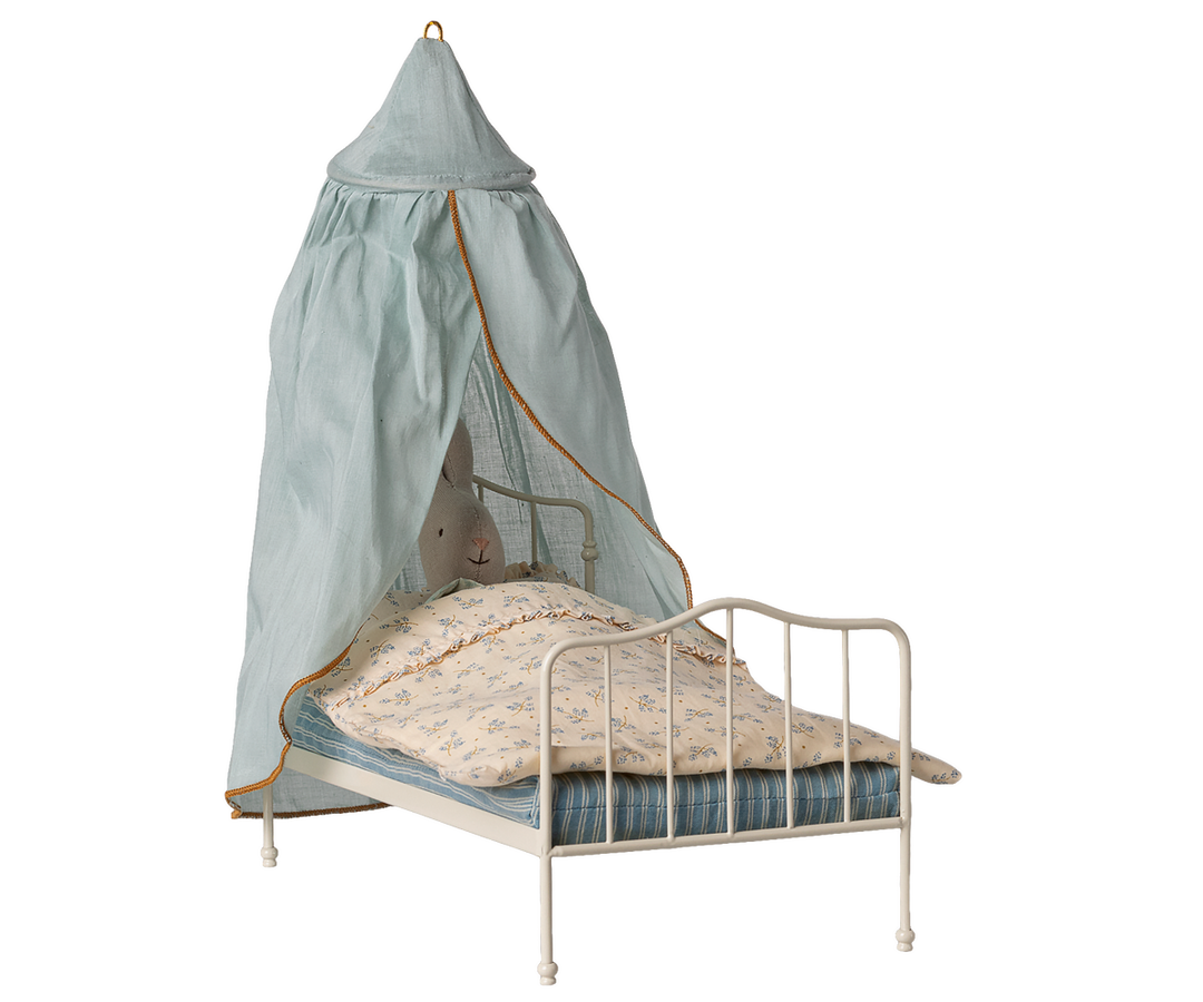 Maileg Bed canopy, Miniature - Mint