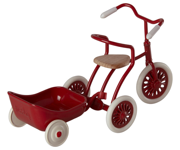 Maileg Tricycle Hanger, Mouse - Red image 1