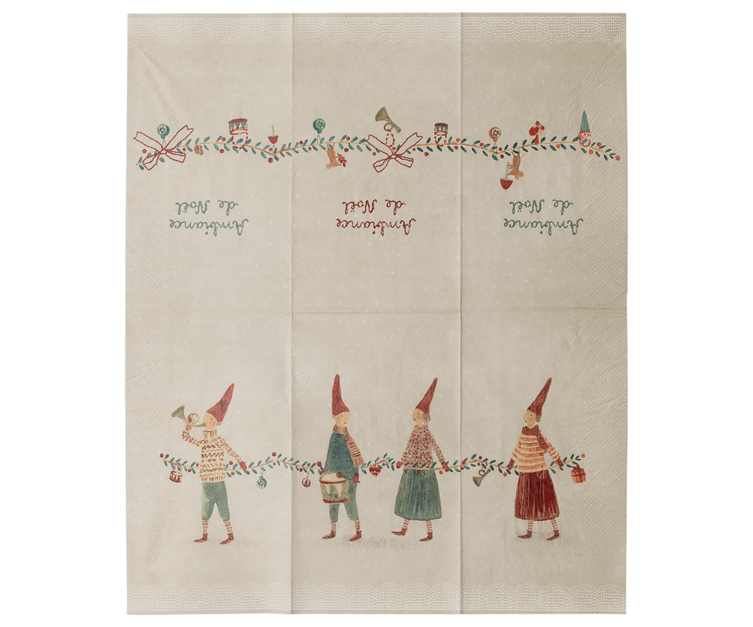Maileg Napkin, Large - Pixy parade