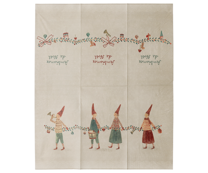 Maileg Napkin, Large - Pixy parade