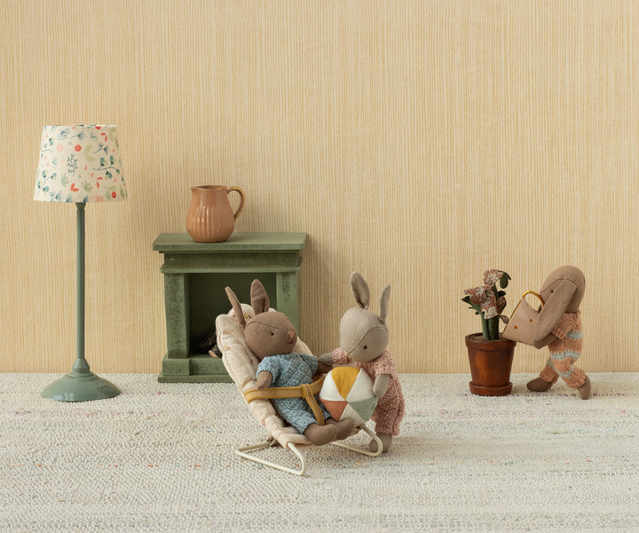 Maileg Rabbit set, Micro - Sand - Rose