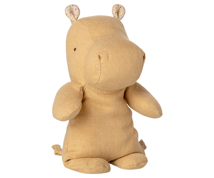 Maileg Hippo, Small - Cream yellow