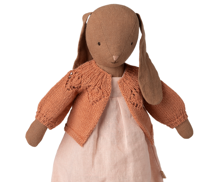 Maileg Knitted cardigan, Size 3 - Vintage Rose