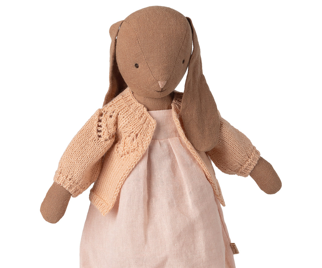 Maileg Knitted cardigan, Size 3 - Light rose