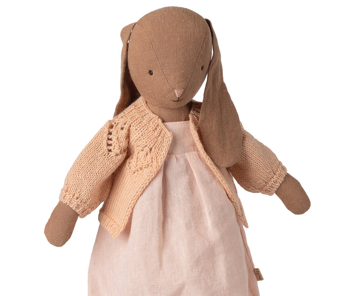 Maileg Knitted cardigan, Size 3 - Light rose