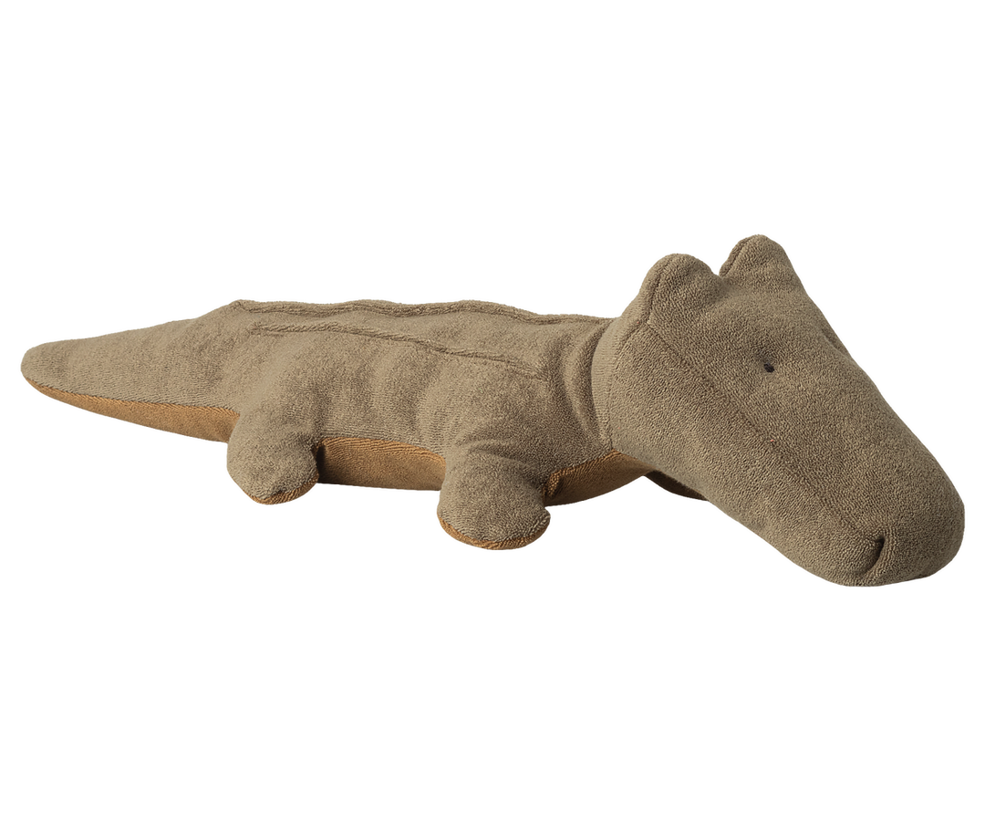 Maileg Safari friends, Crocodile, Medium - Olive green