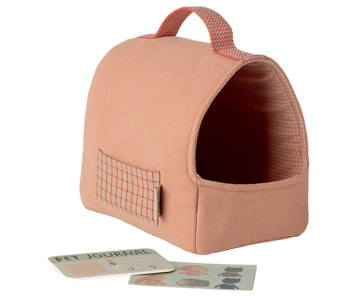 Maileg Pet carrier - Coral