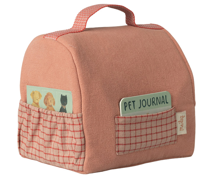 Maileg Pet carrier - Coral