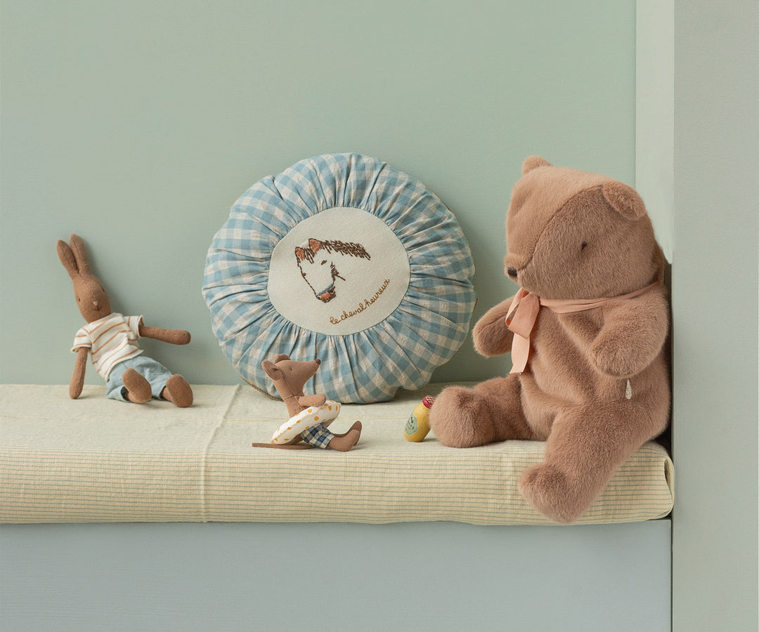 Maileg Teddy bear plush, Medium - Soft brown