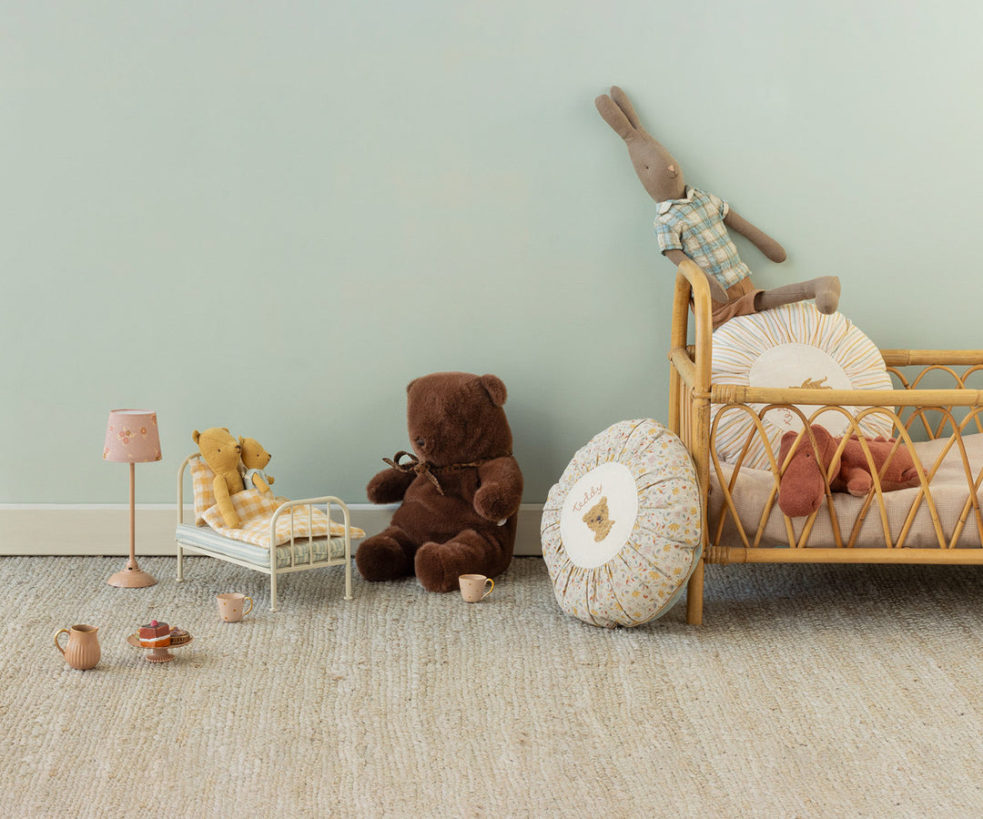 Maileg Teddy bear plush, Medium - Dark chocolate