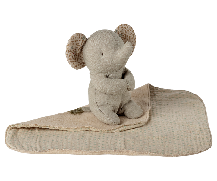 Maileg Lullaby friends, Elephant, Mini - Iron grey
