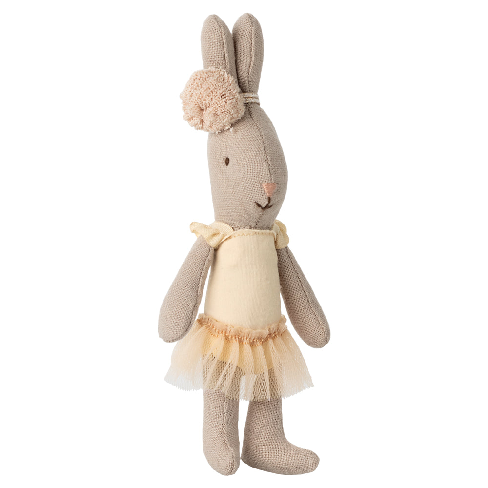 Maileg Rabbit, Micro - Ballet Suit & Skirt Cream image 0