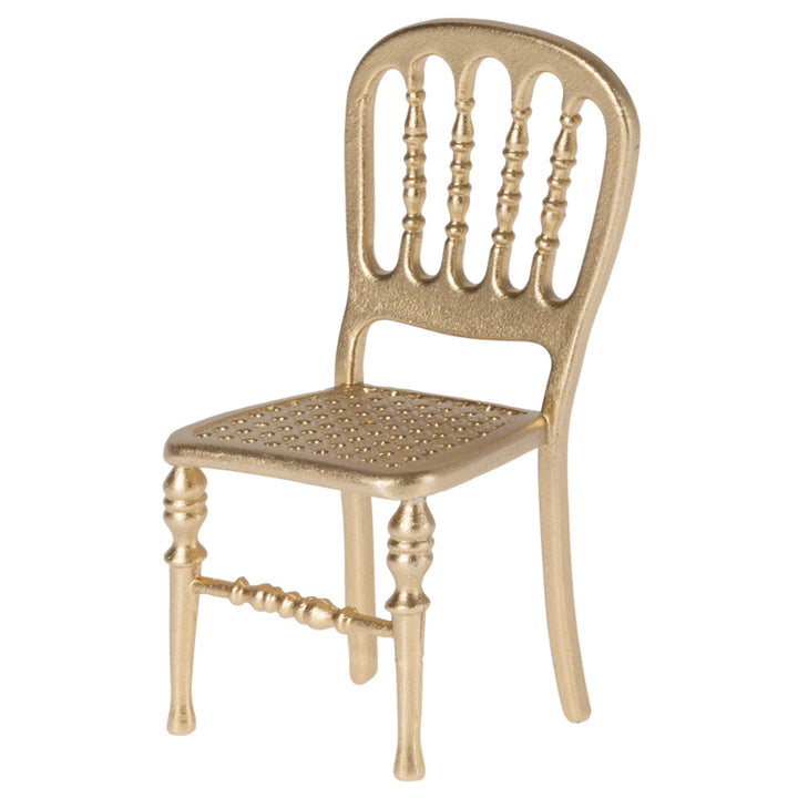 Maileg Chair, Mouse - gold image 0