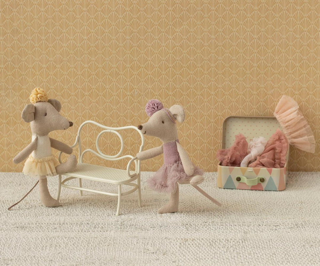 Maileg Ballerina mouse, Little sister - Off white