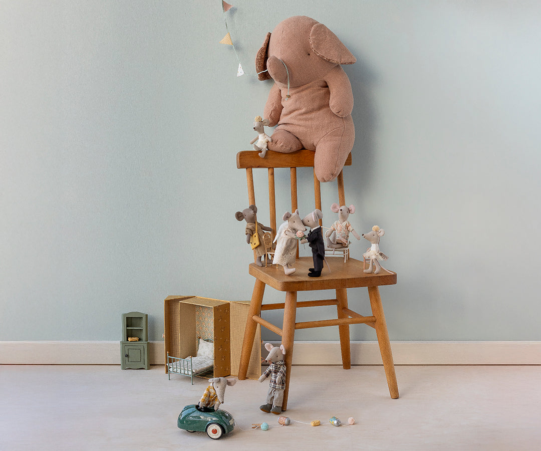 Maileg Ballerina mouse, Little sister - Off white