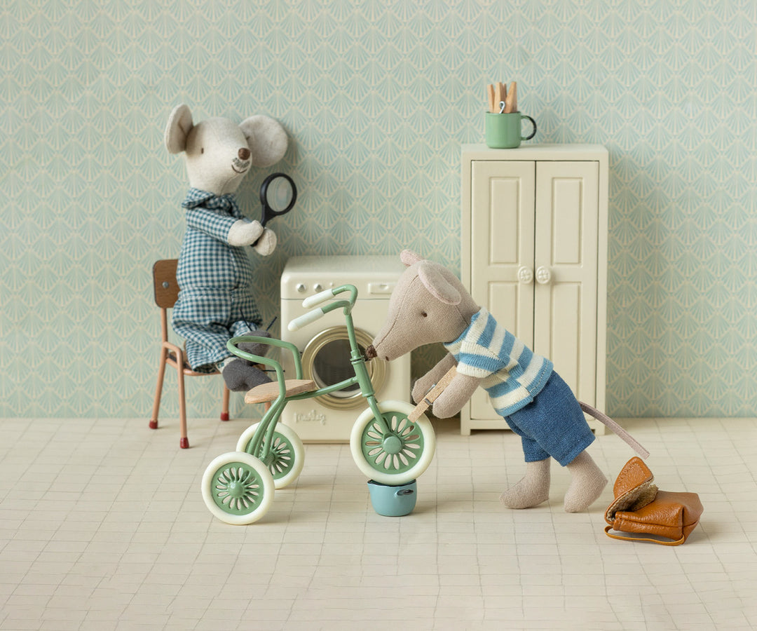 Maileg Tricycle mouse, Big brother - Brown