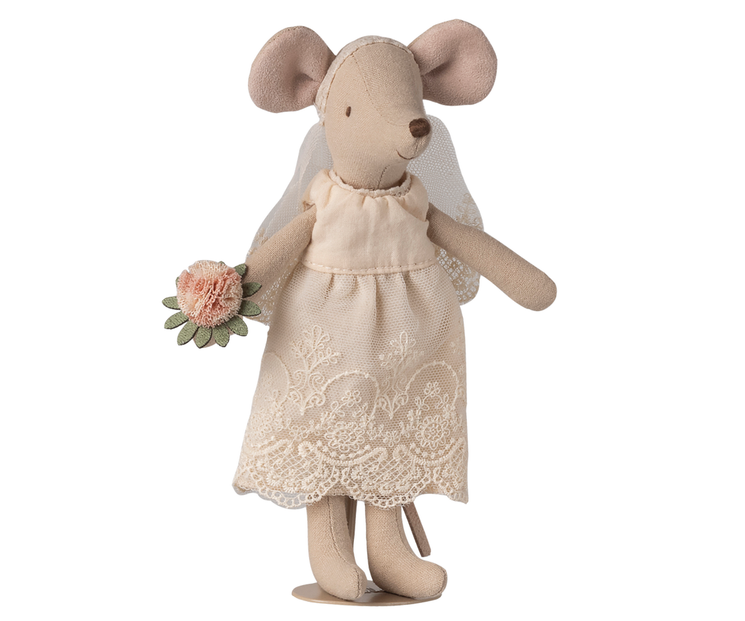 Maileg Wedding mice couple in box, Mum and dad