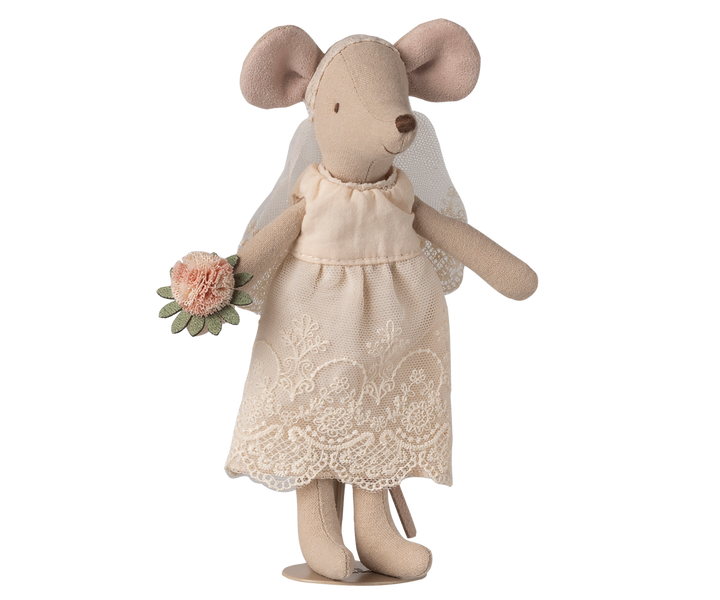 Maileg Wedding mice couple in box, Mum and dad