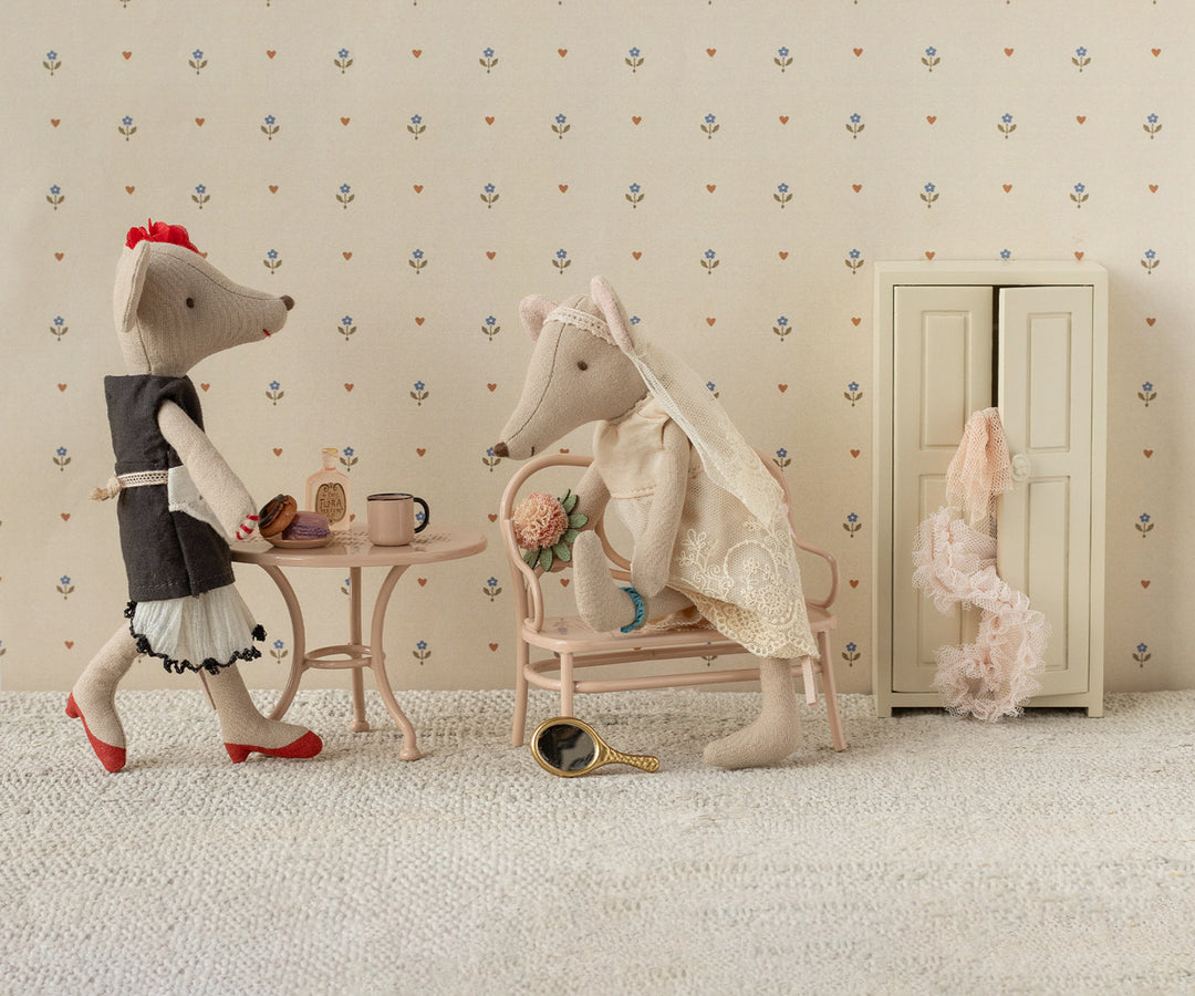 Maileg Wedding dress, Mum mouse