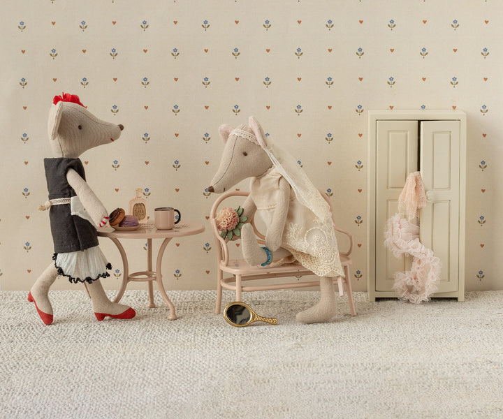 Maileg Wedding dress, Mum mouse