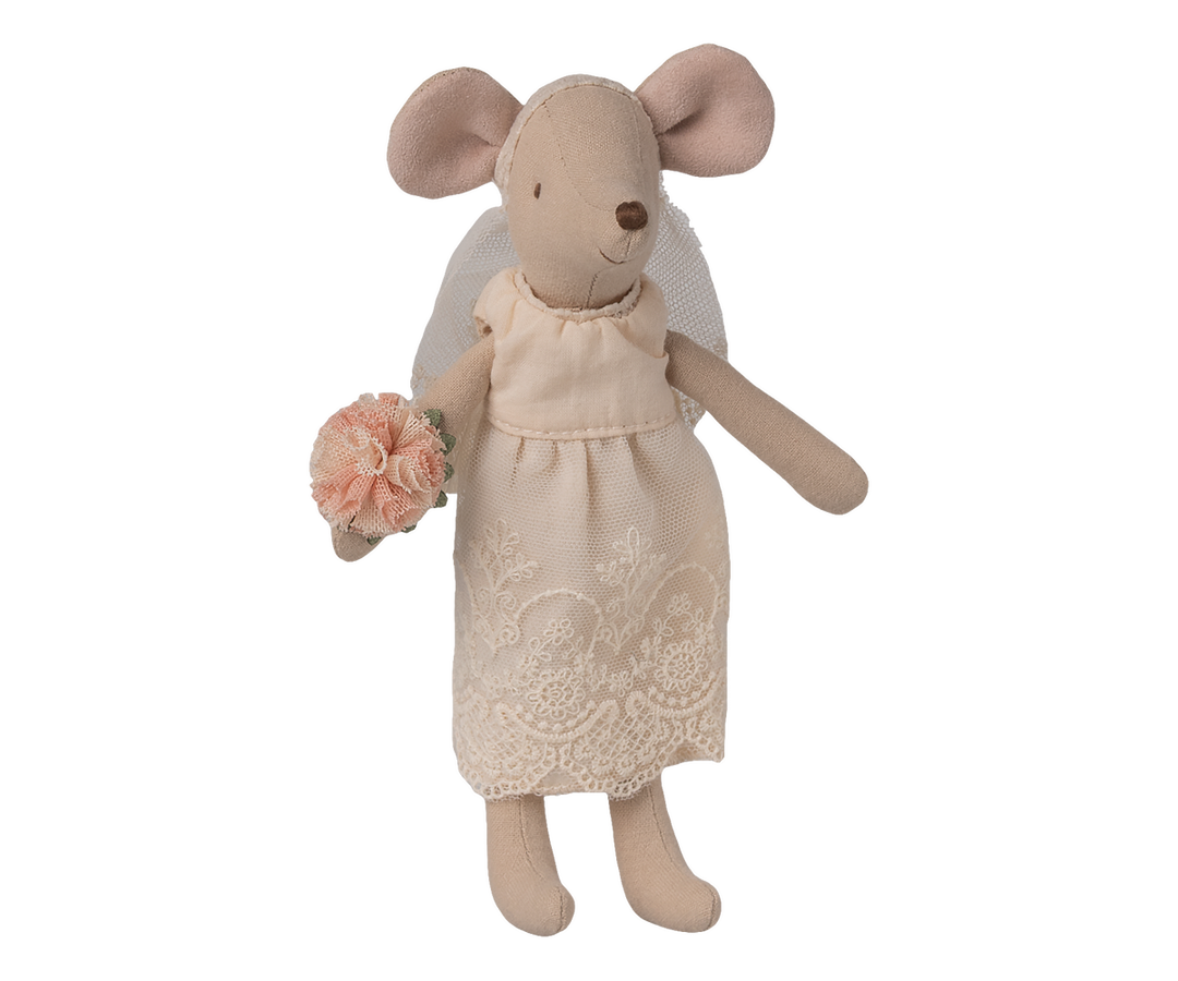 Maileg Wedding dress, Mum mouse