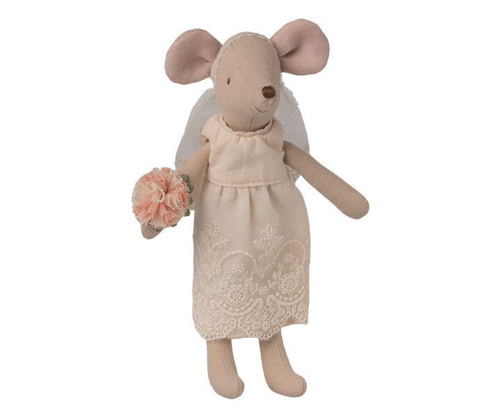 Maileg Wedding dress, Mum mouse