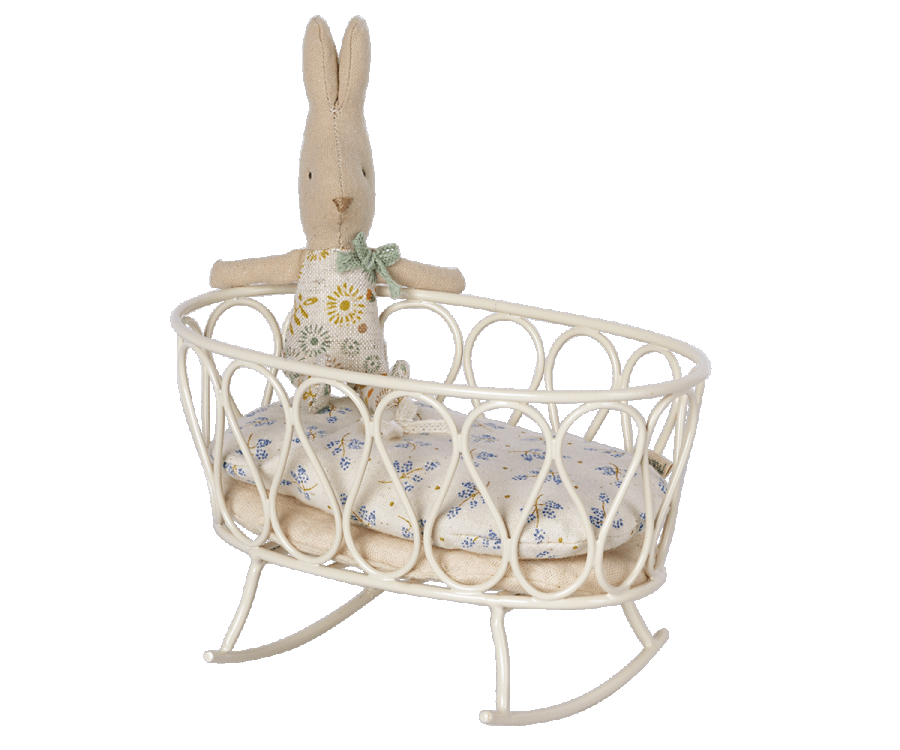Maileg Cradle with Sleeping Bag image 1