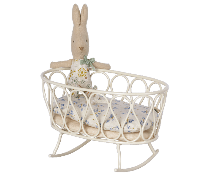 Maileg Cradle with Sleeping Bag image 1