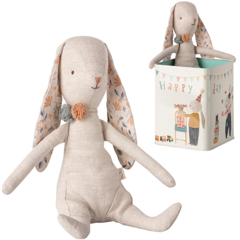 Maileg  Happy Day Bunny in Tin image 4