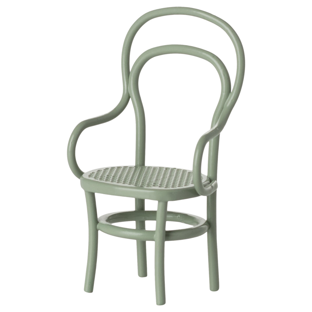 Maileg Vintage chair, Mouse - Mint image 0