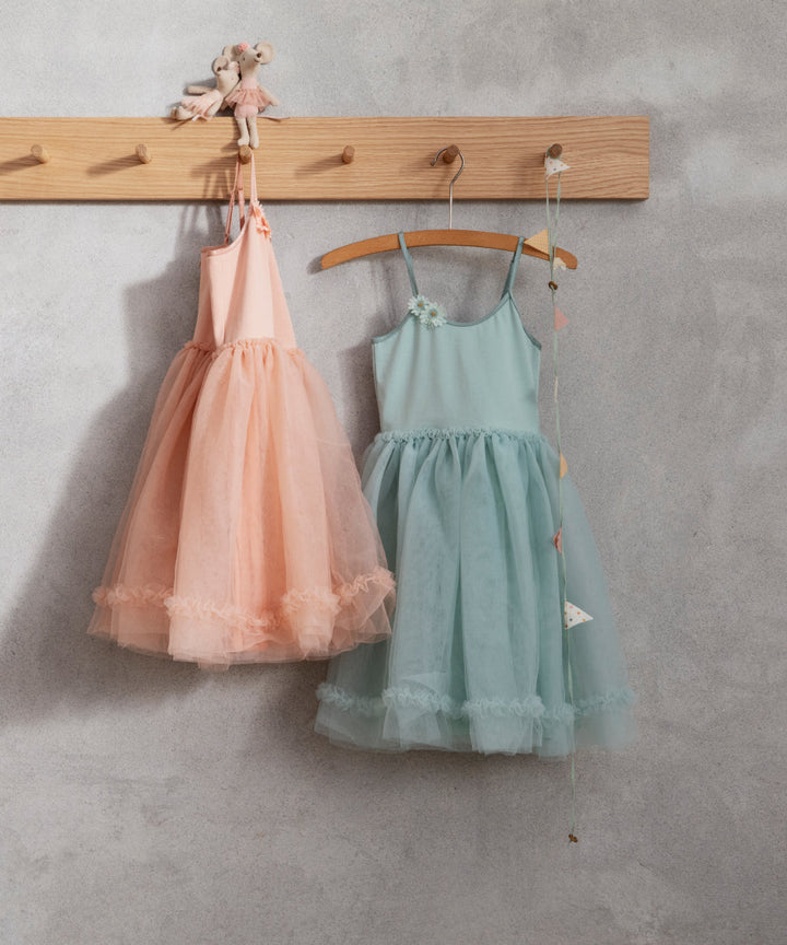 Princess Tulle Dress - Melon (2-3 years)