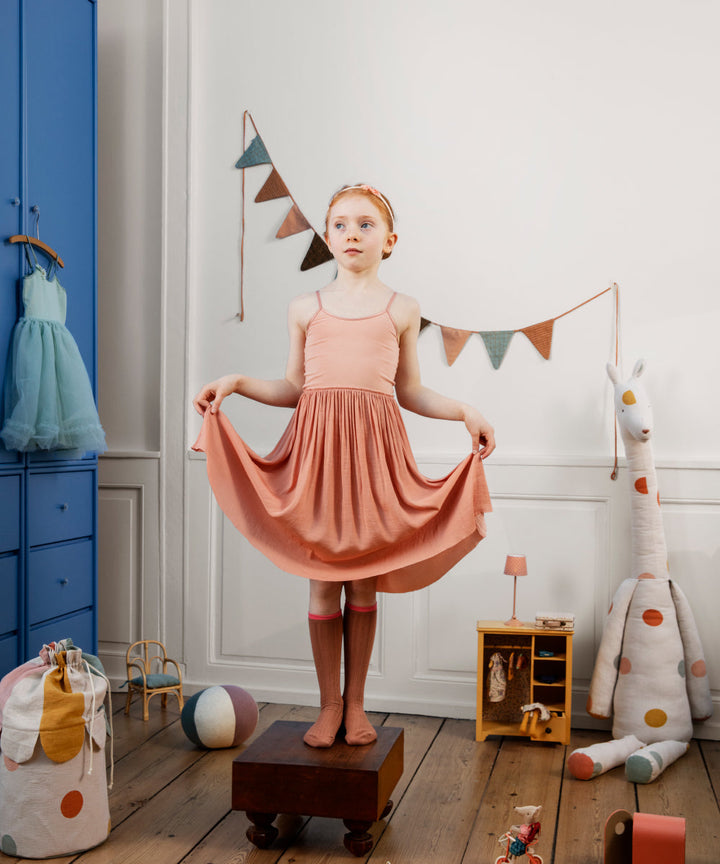 Ballerina Dress - Melon
