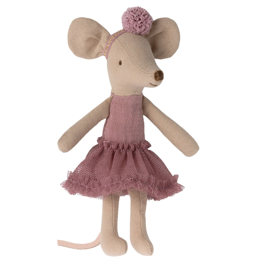 Maileg Ballerina Mouse, Big Sister - Heather image 0