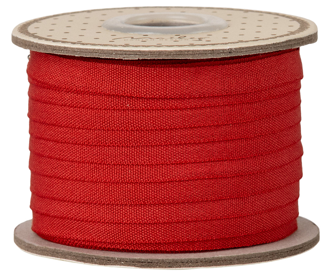 Maileg Ribbon, 25 m - Vintage red image 0