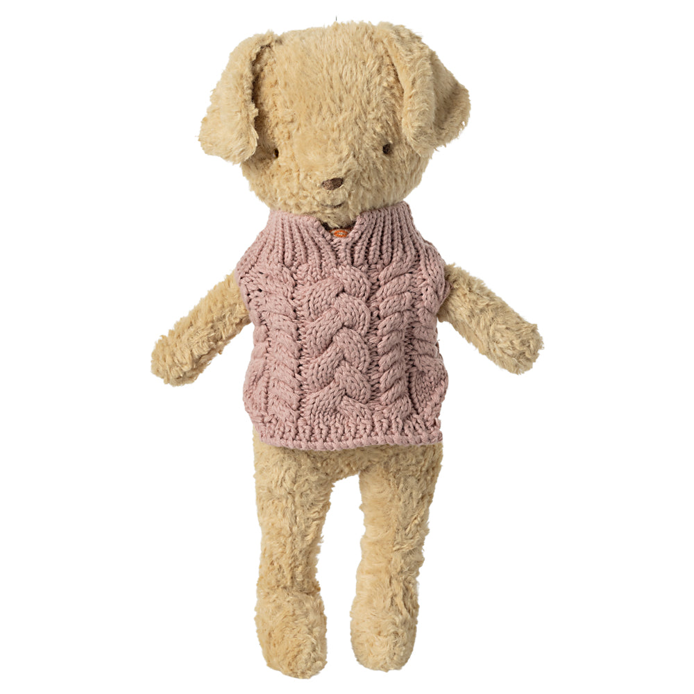 Maileg Puppy Supply, Sweater - Dark Rose image 1
