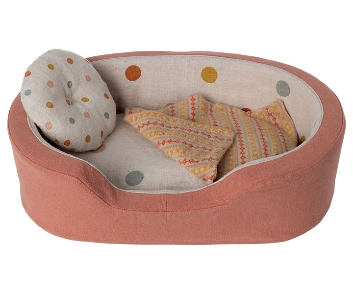 Maileg Cosy Basket, Medium - Coral image 0
