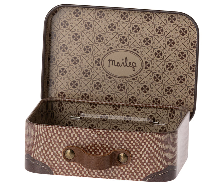 Maileg Suitcase, Micro - Brown image 2